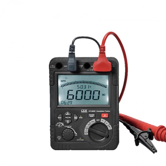 Cem DT 6605 İzolasyon Test Cihazı