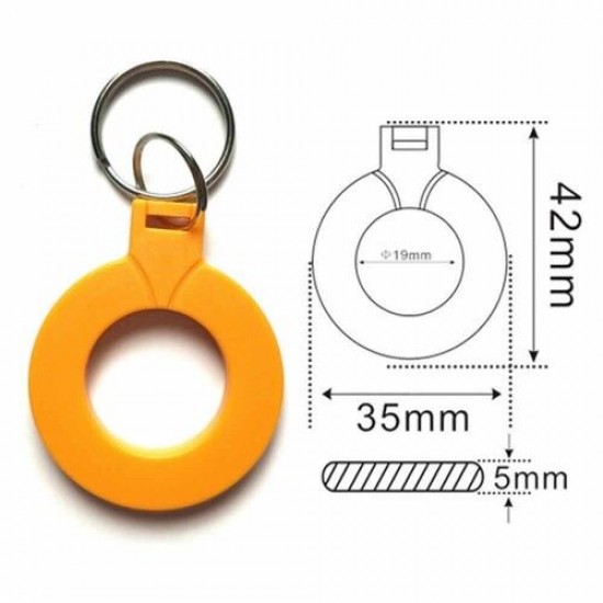 13.56Mhz RFID Halka Tip Tag Sarı UID