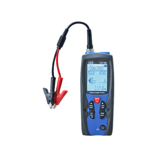 CEM CLT-1000 Kablo Uzunluğu Test Cihazı