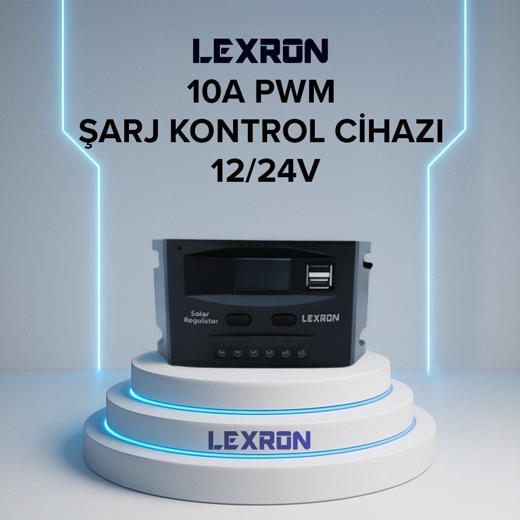 10A Pwm Şarj Kontrol Cihazı
