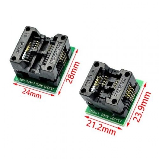 2li SOP8 SO8 to DIP8 Adaptör Soket