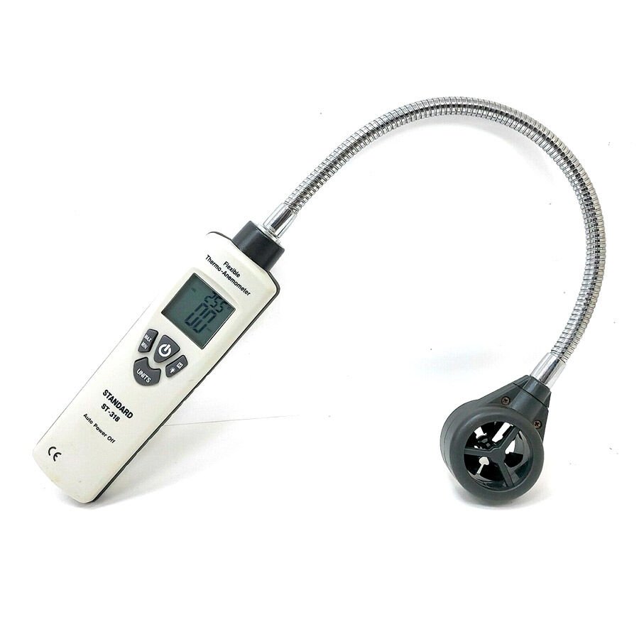 Cem DT-318B Esnek Termo Anemometre (Rüzgar Ölçer)