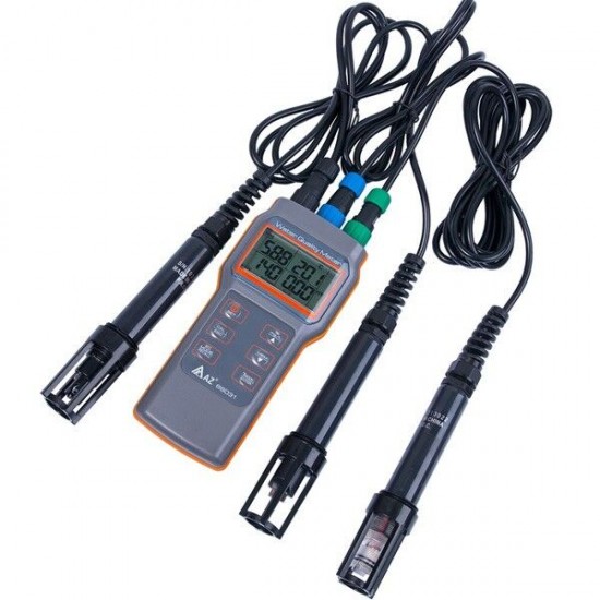AZ 86031 Combo Su Kalite Ölçüm Seti (PH, EC, Tuzluluk, TDS, DO ve Sıcaklık)
