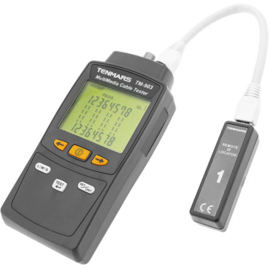 Tenmars TM-903 Multimedya LAN Kablo Test Cihazı