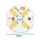 5730 6V 2W Beyaz 20mm 4 Ledli Modül