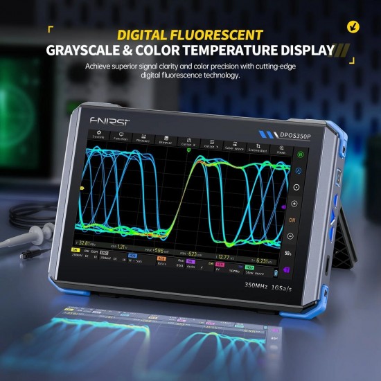 FNIRSI DPOS350P 4-in-1 350MHz 1GSPS Tablet Osiloskop