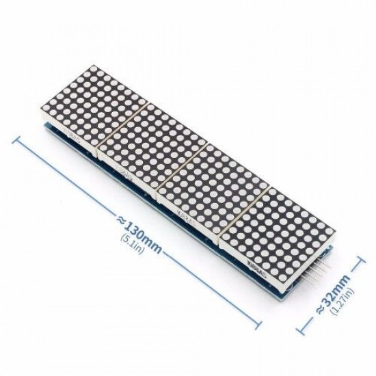 MAX7219 4lü Dot Matrix Modül