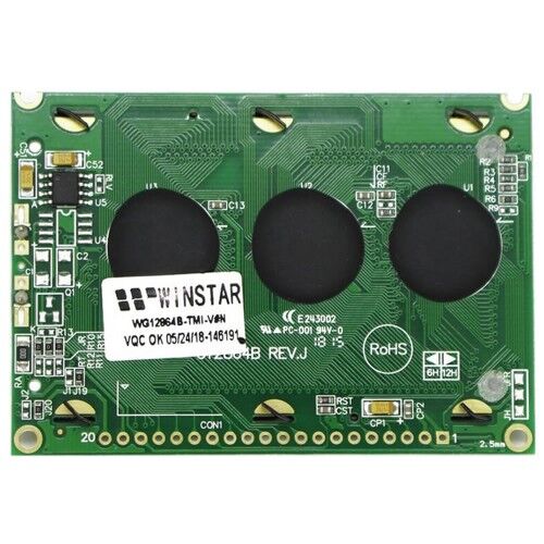 WG12864B Mavi Grafik Lcd Modül