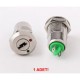 12mm Metal Button 2 Anahtarlı