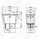 IC-113B OTOMOTİV ANAHTARI LEDLİ 12V 35A