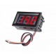 Voltmetre 0.56' 0-100V Kırmızı