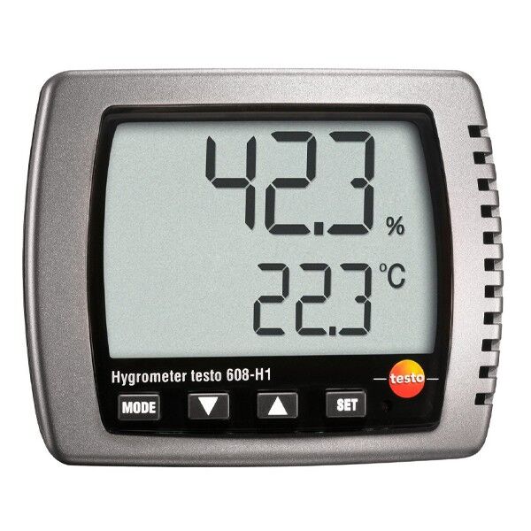 Testo 608-H1 Sıcaklık ve Nem Ölçer 'Çok Hassas'