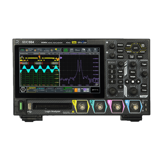 Rigol MHO954 500 MHz 4 Kanal Dijital Osiloskop