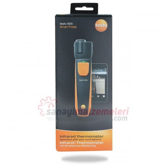 Testo 805i Akıllı Lazerli Sıcaklık Ölçer 250°C