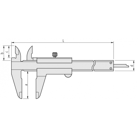 Mitutoyo 530-101 Verniyerli Mekanik Kumpas 0-150mm