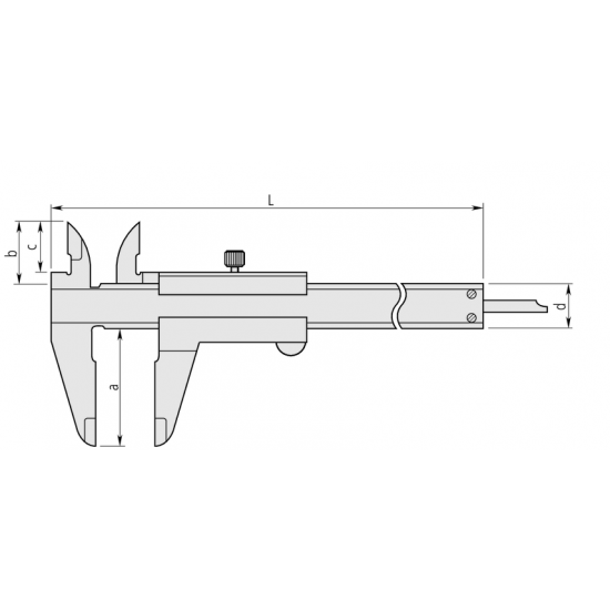 Mitutoyo 530-122 Mekanik Kumpas 0-150mm