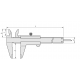 Mitutoyo 530-122 Mekanik Kumpas 0-150mm