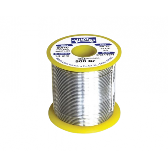 Kurtel Sn60/Pb40 Lehim Teli 1.2mm 500Gr