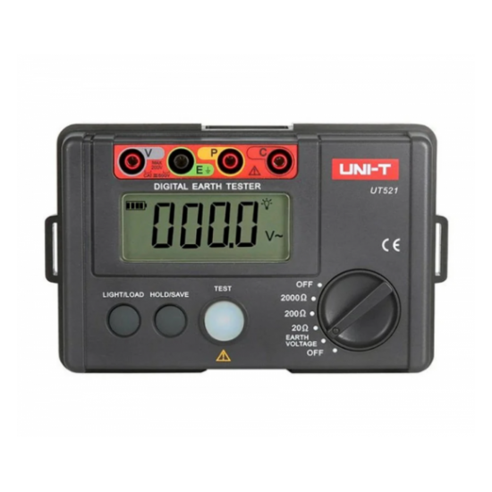 Unit UT 521 Dijital Toprak Meğeri Test Cihazı