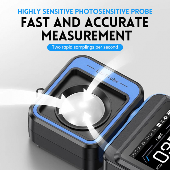 Fnirsi FPM-02 Işık Ölçer Lüxmetre