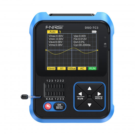 Fnirsi DSO-TC3 El Tipi Dijital Osiloskop Transistör Test Cihazı