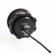 Yuvarlak Voltmetre Termometre 12V/24V