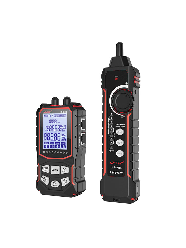 Noyafa NF-918S Ağ Kablosu Test Cihazı Optik Güç Ölçer ve VFL