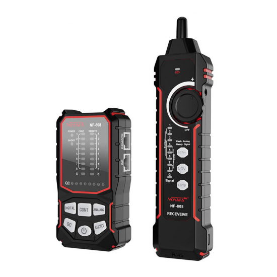 Noyafa NF-808 Çok Fonksiyonlu Ağ Kablosu Test Cihazı RJ45 RJ11