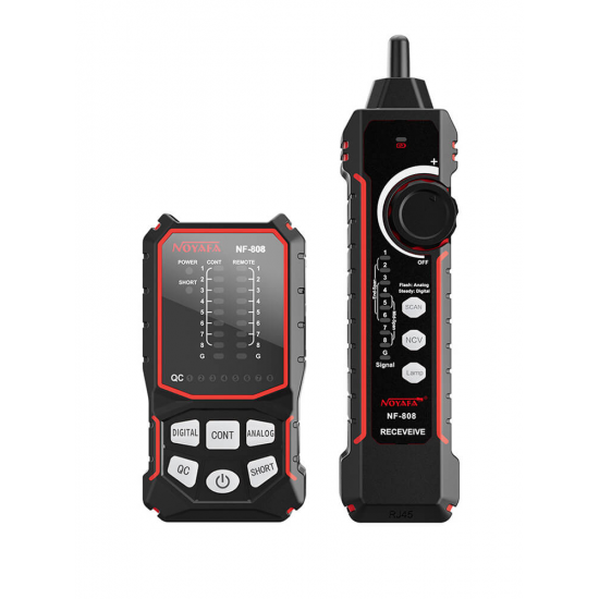 Noyafa NF-808 Çok Fonksiyonlu Ağ Kablosu Test Cihazı RJ45 RJ11