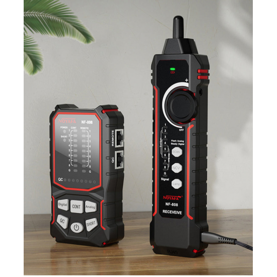 Noyafa NF-808 Çok Fonksiyonlu Ağ Kablosu Test Cihazı RJ45 RJ11