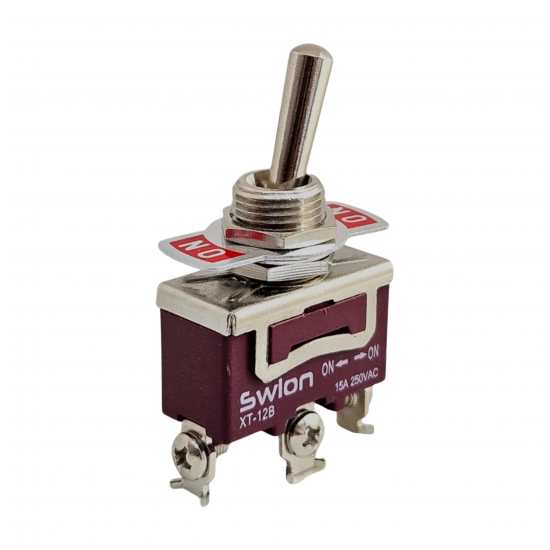 IC-152S SWION Toggle Switch 15AMP 3P ON-OFF Ø12mm XT12-B