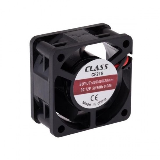 Class CF 215 40x40x20 DC 12V Aksiyel Fan