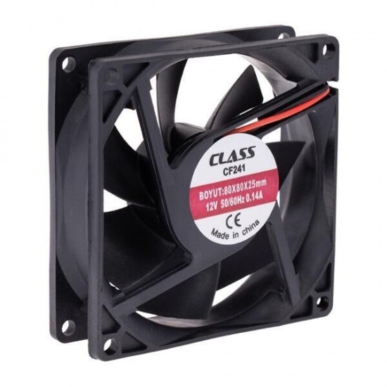 Class CF 242 80X80X25 DC 24V Aksiyel Fan
