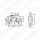 IC-163-0 Micro Switch Lehim Bacak Paletli