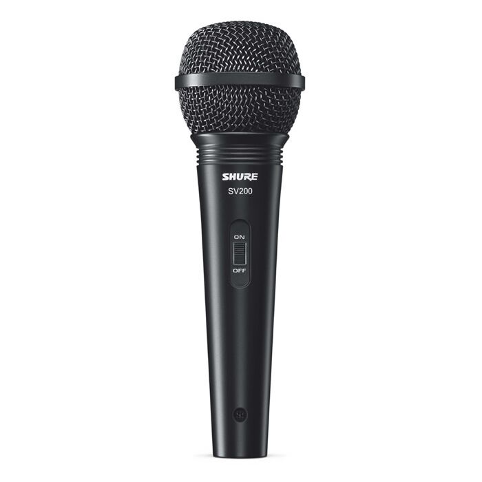 Shure SV200 Dinamik Canlı Vokal ve Sahne Mikrofonu