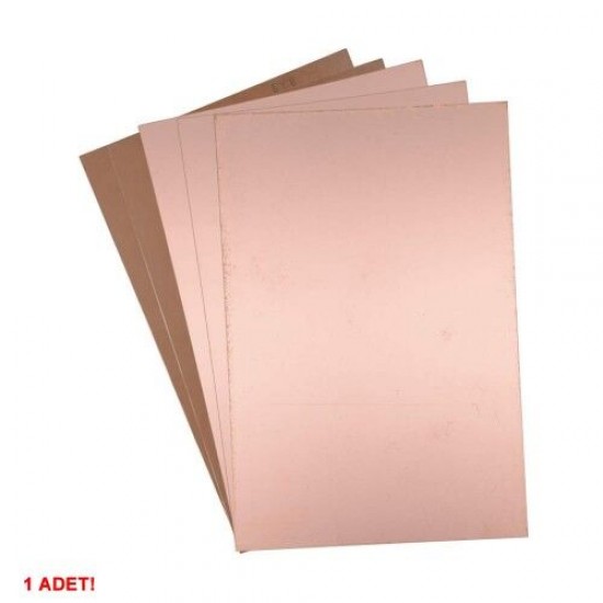 20x30cm Tek Yüz Bakır Pcb