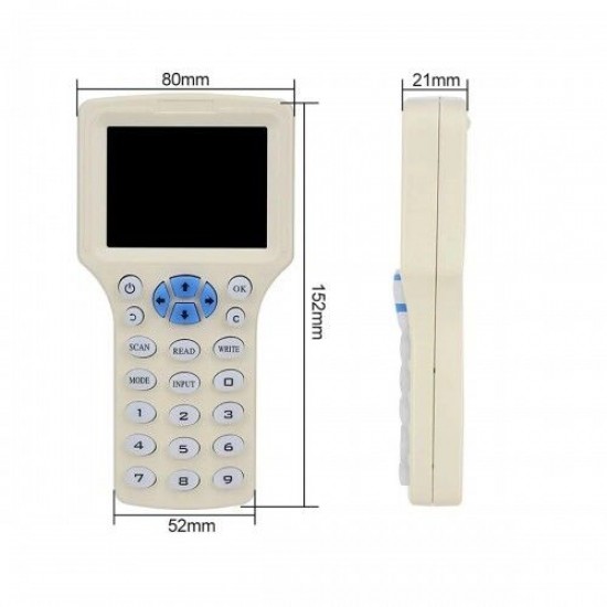 Zx-08cden 10 Frekans Rfid Okuyucu Yazıcı