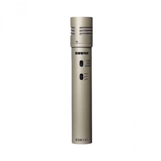 Shure KSM137/SL Profesyonel Enstrüman Kondansatör Mikrofonu