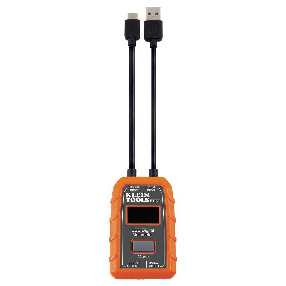 Klein Tools ET920 USB Type A ve Type C Dijital Multimetre