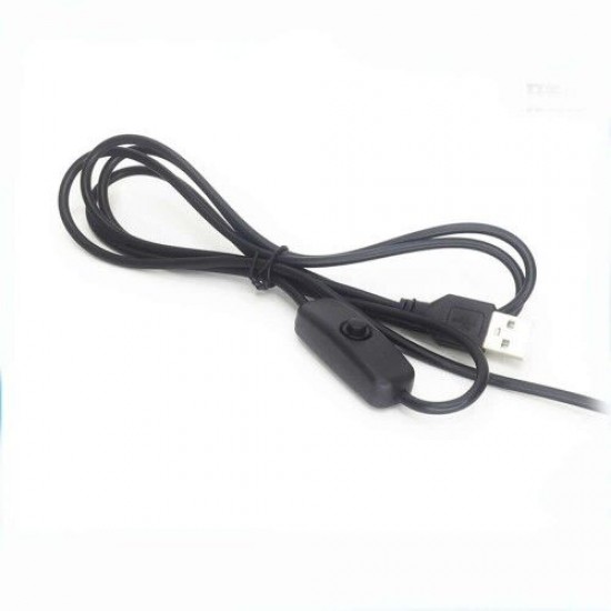 Anahtarlı Usb Kablo 1 Metre Siyah