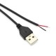Anahtarlı Usb Kablo 1 Metre Siyah