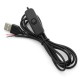 Anahtarlı Usb Kablo 1 Metre Siyah