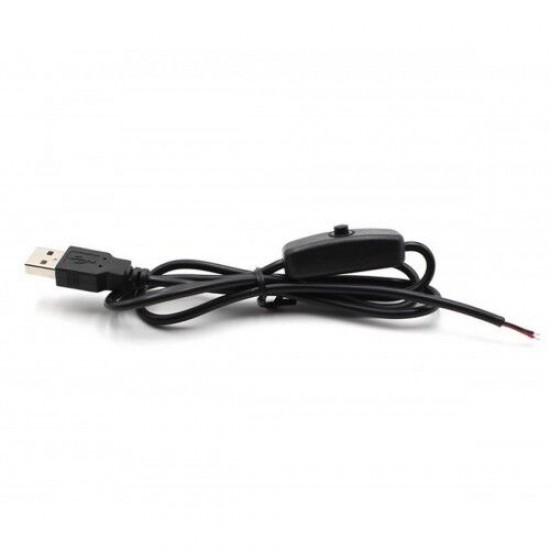 Anahtarlı Usb Kablo 1 Metre Siyah