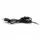 Anahtarlı Usb Kablo 1 Metre Siyah