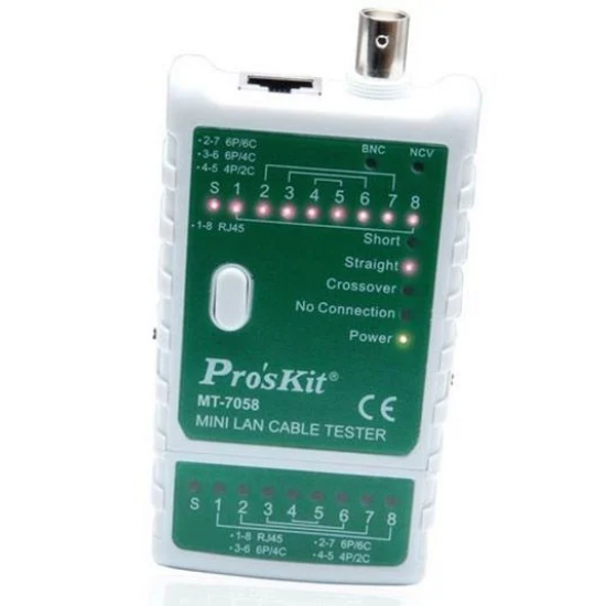 MT-7058 Mini Lan Kablo Tester