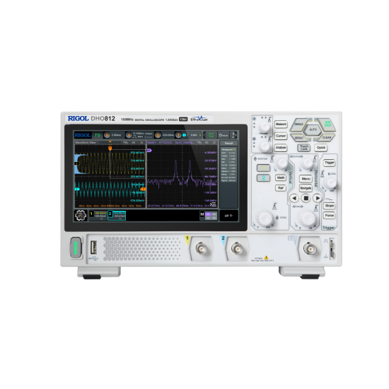 Rigol DHO812 100 MHz 2 Kanallı 12 Bit Dijital Osiloskop