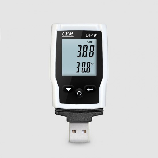 Cem DT191B Datalogger'lı Sıcaklık ve Nem Ölçer
