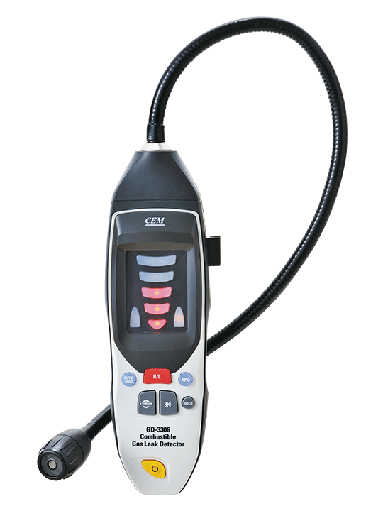 Cem GD-3306 Mikro Yanıcı Gaz Kaçak Dedektörü